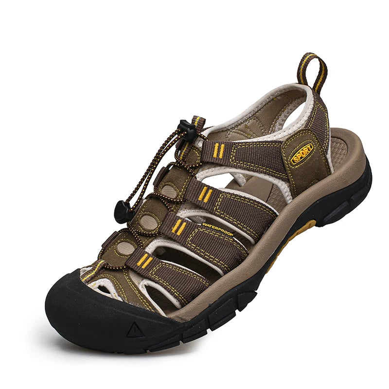 Men’s Outdoor Hiking Sandals – Non-Slip Breathable Water Shoes for Summer Trekking & Casual Wear