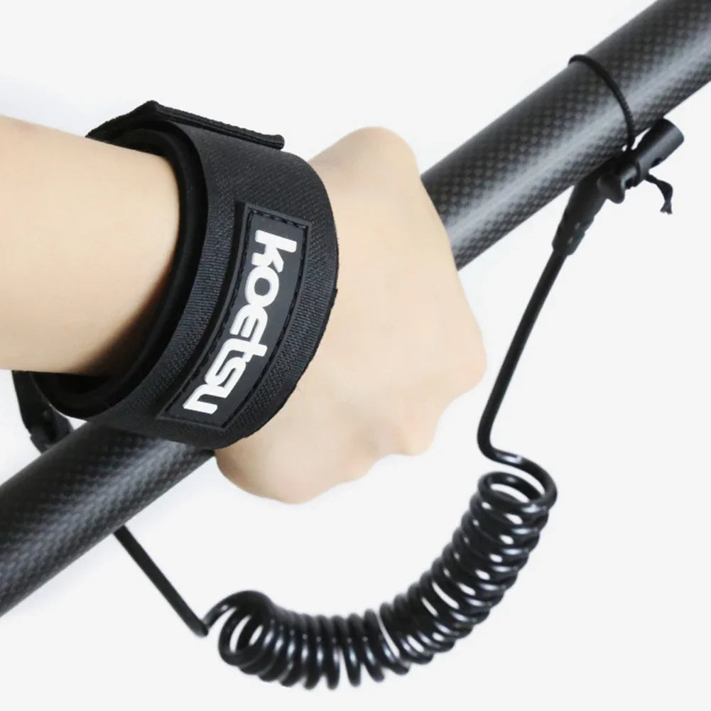Portable Kayak & Surfboard Paddle Rope – Elastic Anti-Loss Leash for Paddle Boards & Kayak Accessories
