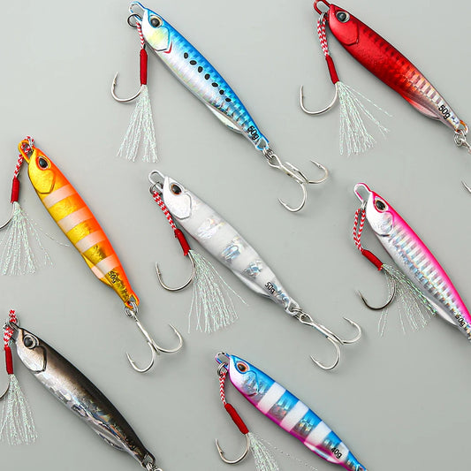 Atriptime Metal Cast Jig Spoon (10-50g)