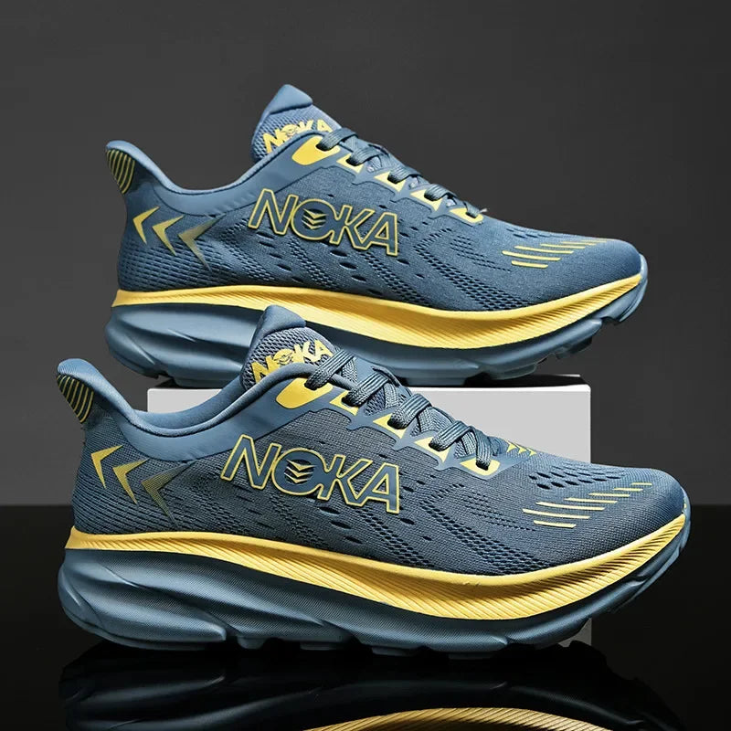 Men’s Marathon Running Shoes – Lightweight Breathable Non-Slip Sneakers for Training & Outdoor Sports