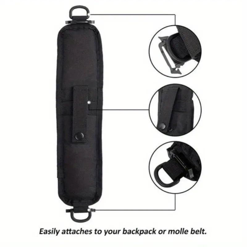 Ackibbik 1pc Tactical Molle Accessory Pouch Backpack Shoulder Strap Bag Hunting Tools Pouch Backpack Strap Tactical Accessorie