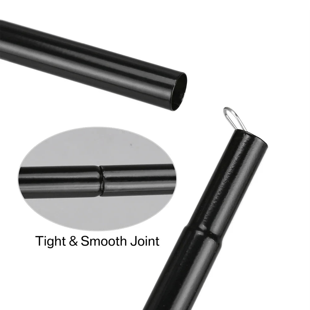 10PCS Telescopic Tent Poles Set Universal Adjustable Camping Awning Poles Sun Sail Shelter Rods Tarp Tent Accessories