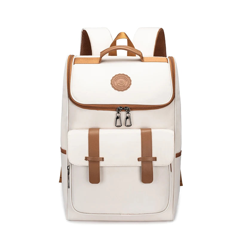 Casual backpack men's fashion trend bag women's lightweight simple commuting casual large capacity travel backpack