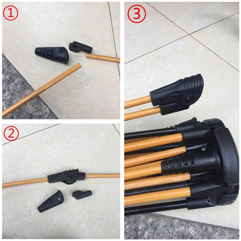 Tent Accessory Joint Plastic Support Rod Repair Support Rod Folding Rotary Joint Parts Automatic Tent Support Components