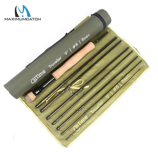 Maximumcatch AllTime 9ft 8-Piece Travel Fly Rod (5-8WT)