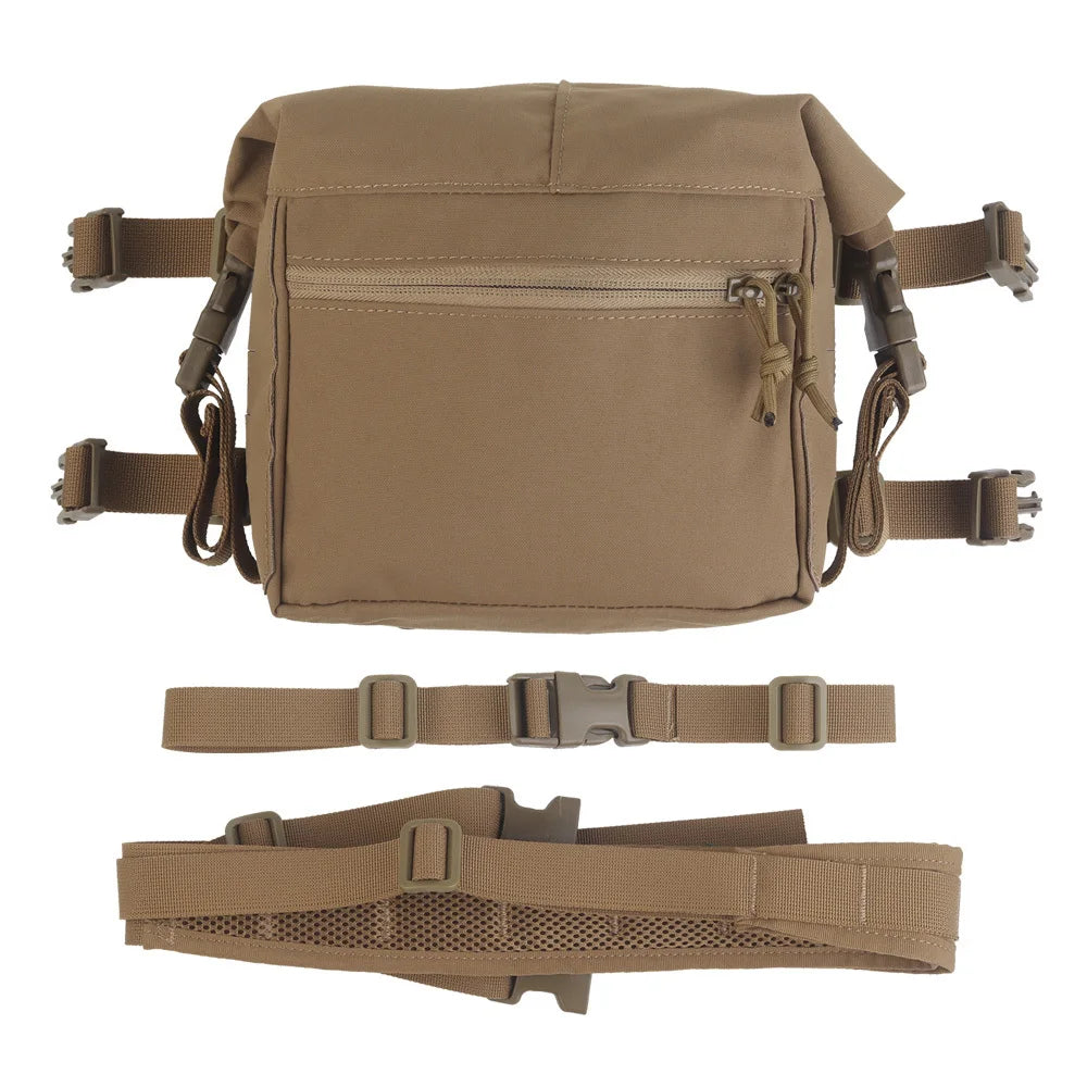 LBV Expander Kit MOLLE Large Roll Pouch Padded X Harness Hunting Tactical 34A Split Chest Rig Accessories Alpha Expansion Pack