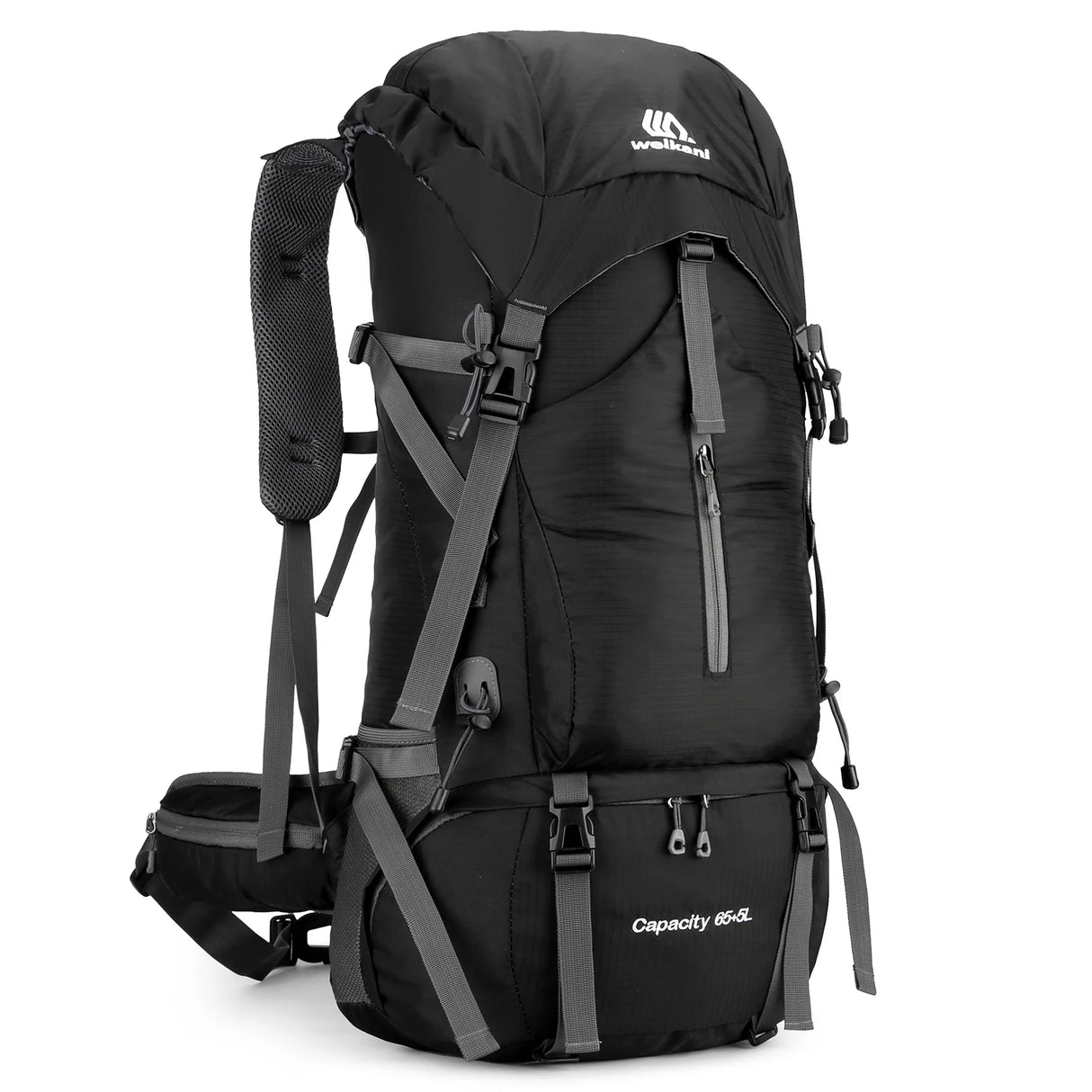 70L Mountaineering Bag Outdoor Sports Backpack Waterproof Hiking Backpack Camping Climbing Rucksack Travel Trekking Rucksack