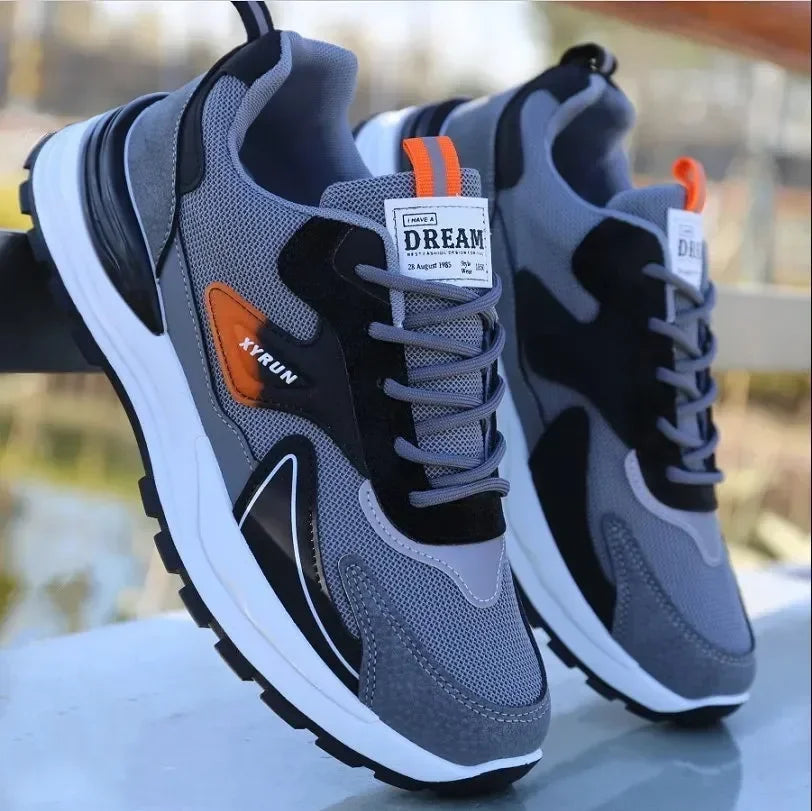 2025 Men’s Fashion Sneakers – Comfortable Soft-Soled Running Shoes for Daily Wear