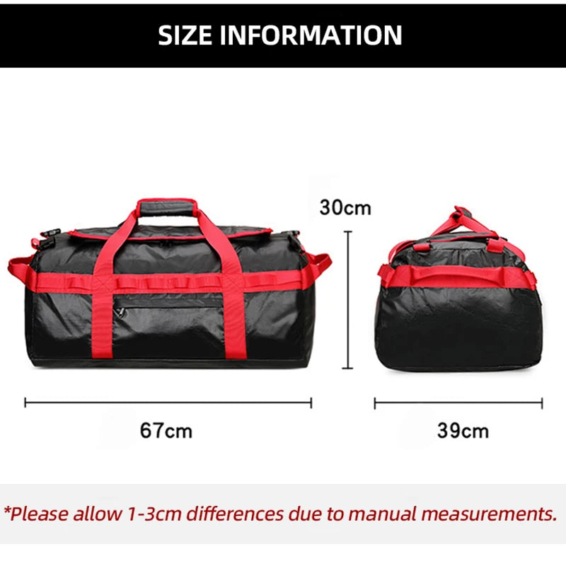 80L Mountaineering Backpack – Large Capacity Waterproof Hiking & Camping Travel Bag