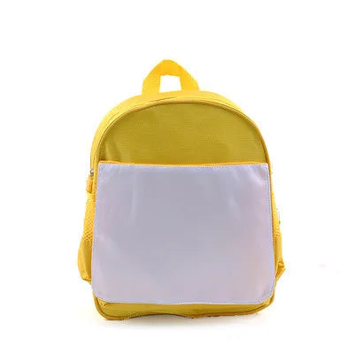 Colorful School Bag for Children Sublimation Blank Backpack Bookbag For Student Boys Girls Rucksack Travel Bagpack