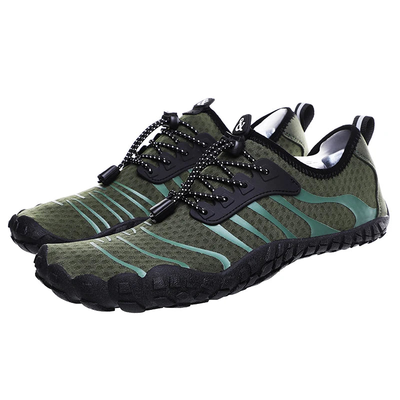 Unisex Barefoot Trail Running Shoes – Portable Aqua Water Shoes for Beach, Gym, Jogging, Cycling & Outdoor Sports
