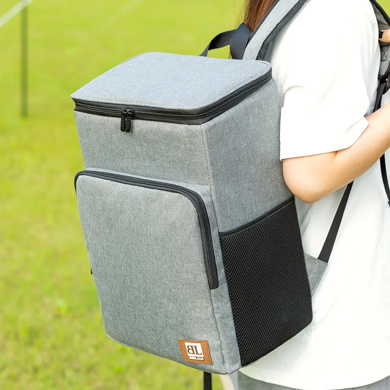 Large Capacity Insulated Backpack With Lightweight Waterproof PEVA Travel Picnic Bags 2025 Newest Design