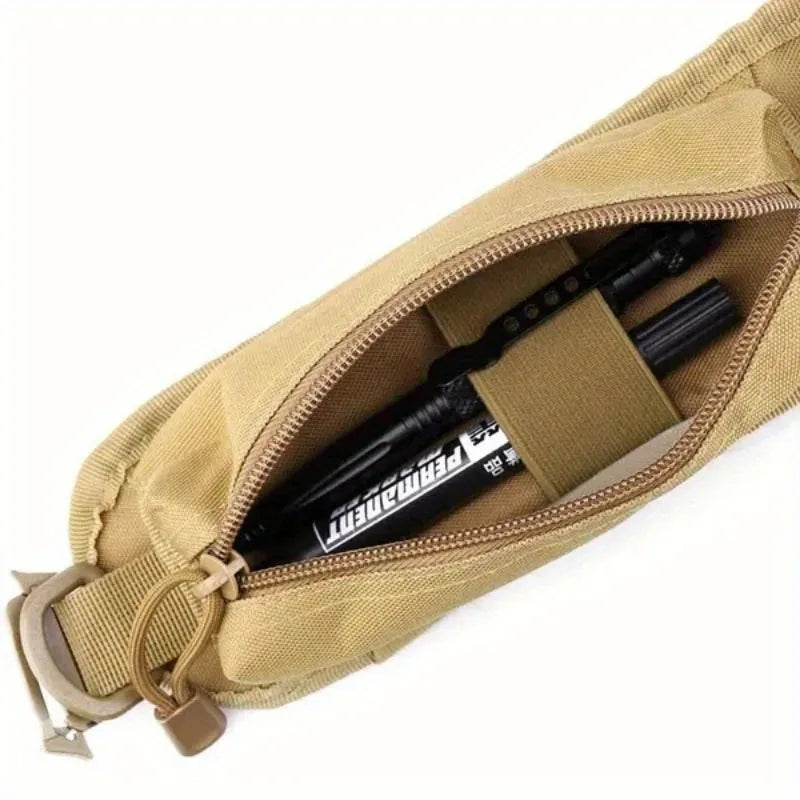 Ackibbik 1pc Tactical Molle Accessory Pouch Backpack Shoulder Strap Bag Hunting Tools Pouch Backpack Strap Tactical Accessorie