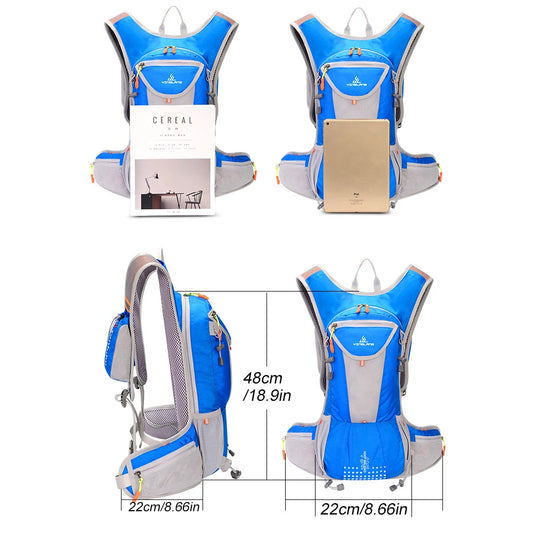 Hydration Backpack, Leak Proof Hiking Backpack, Water Backpack for Running Hiking Biking Climbing, Lightweight Hydration Pack