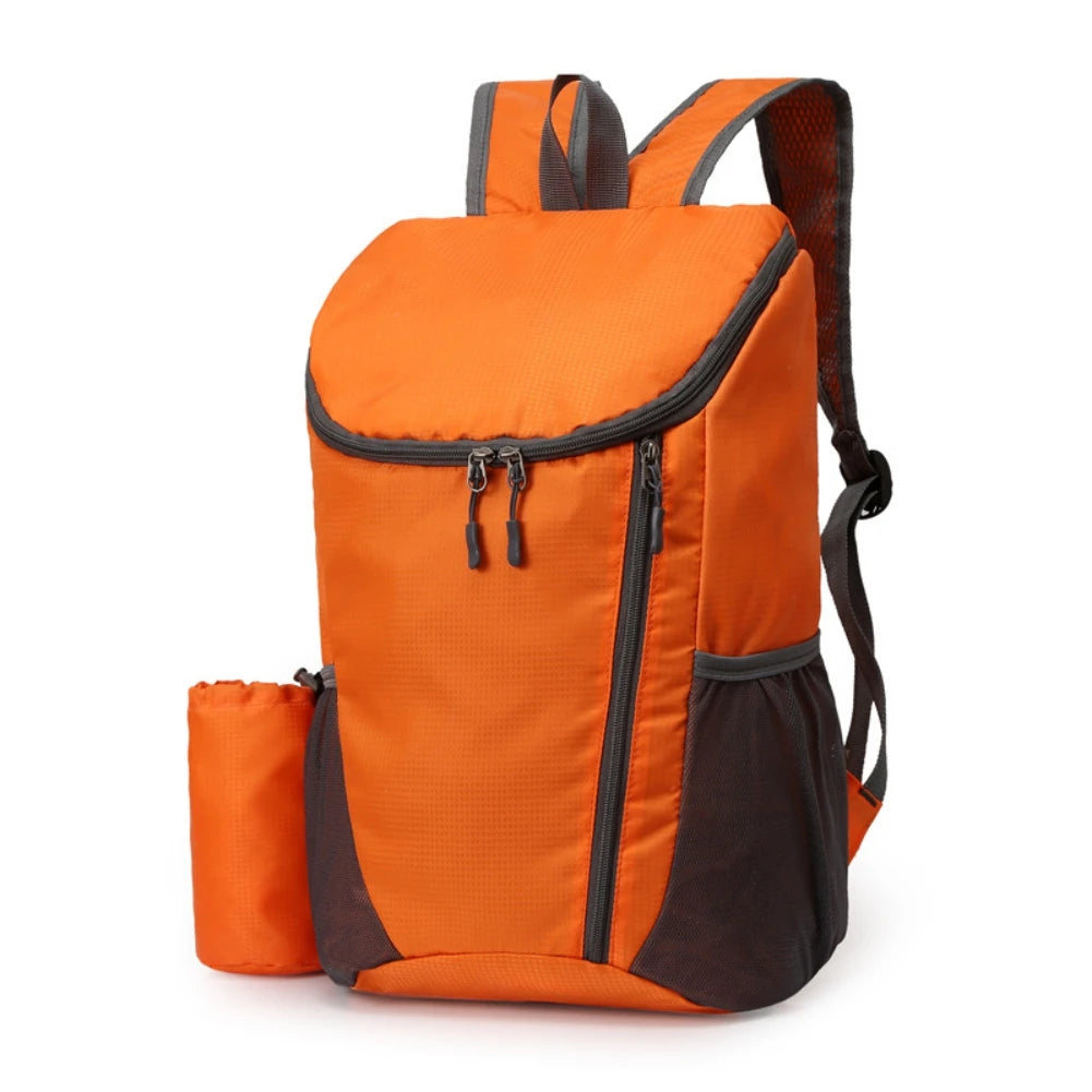 35L Large Capacity Portable Foldable Backpack Mountaineering Bag Ultralight Outdoor Climbing Cycling Travel Knapsack Waterproof