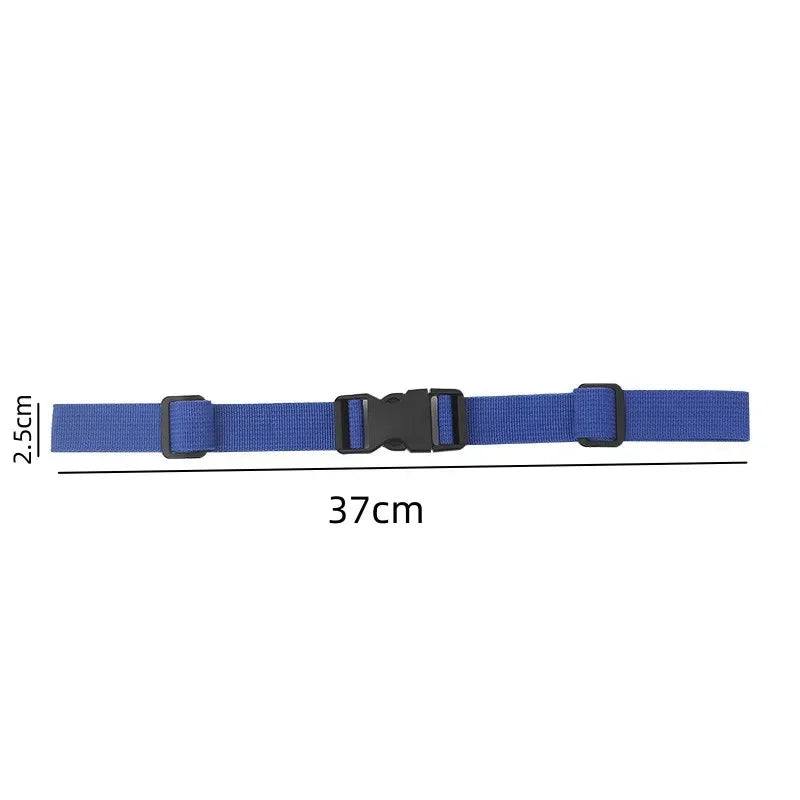 Adjustable Outdoor Backpack Shoulder Chest Bag Strap Adult/Children Fixed Belt Harness Non-slip Camping Tactical Bag Accessories