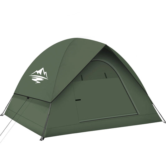 3-4 People Tents for Camping with Shelter 100% Waterproof Windproof Easy Set Up Tent with Removable for Adventure Backyard