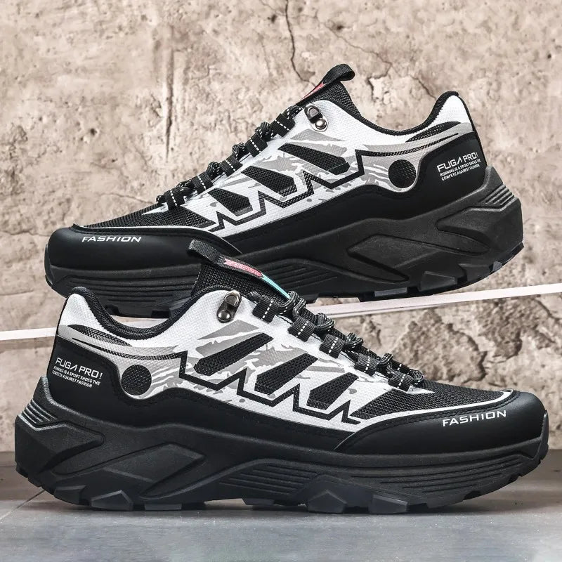 2025 Men’s Trail Running Shoes – Lightweight, Non-Slip, Breathable Outdoor Sneakers for Training & Walking