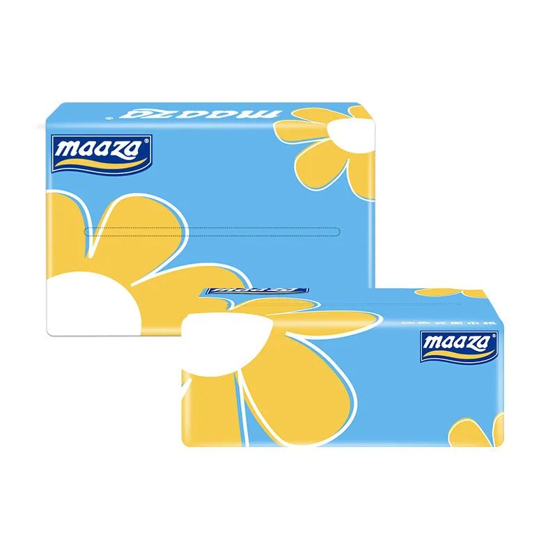 Facial Tissues Packs Pocket Paper Napkins Travel Size Mini Cute Print for Kid School Travel Camping Office Daily Use