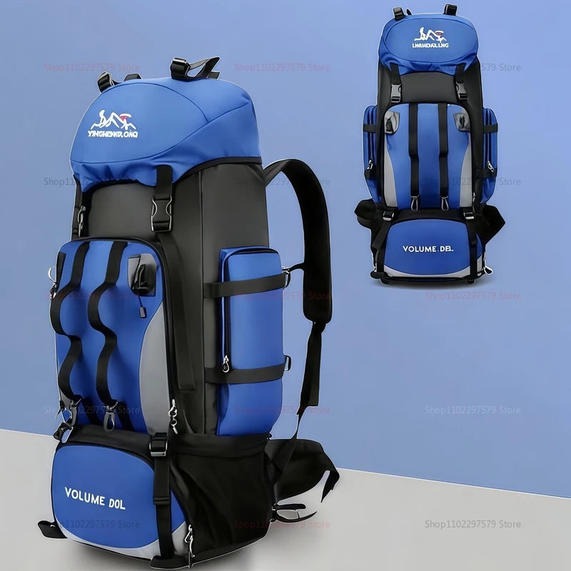 Large 90L Travel Backpack Military Camping Mountaineering Outdoor Backpack Waterproof Durable Adventure Bag for Men Women