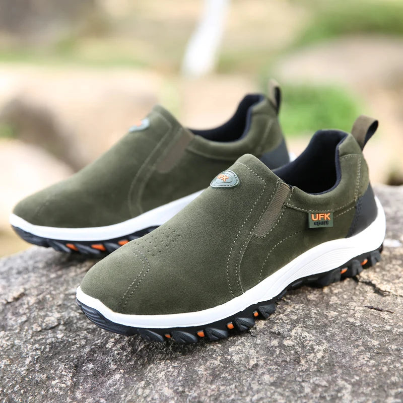 2025 Men’s Casual Sports Shoes – Lightweight Outdoor Walking Sneakers, Comfortable Fashion Footwear (Sizes 38–50 Plus)