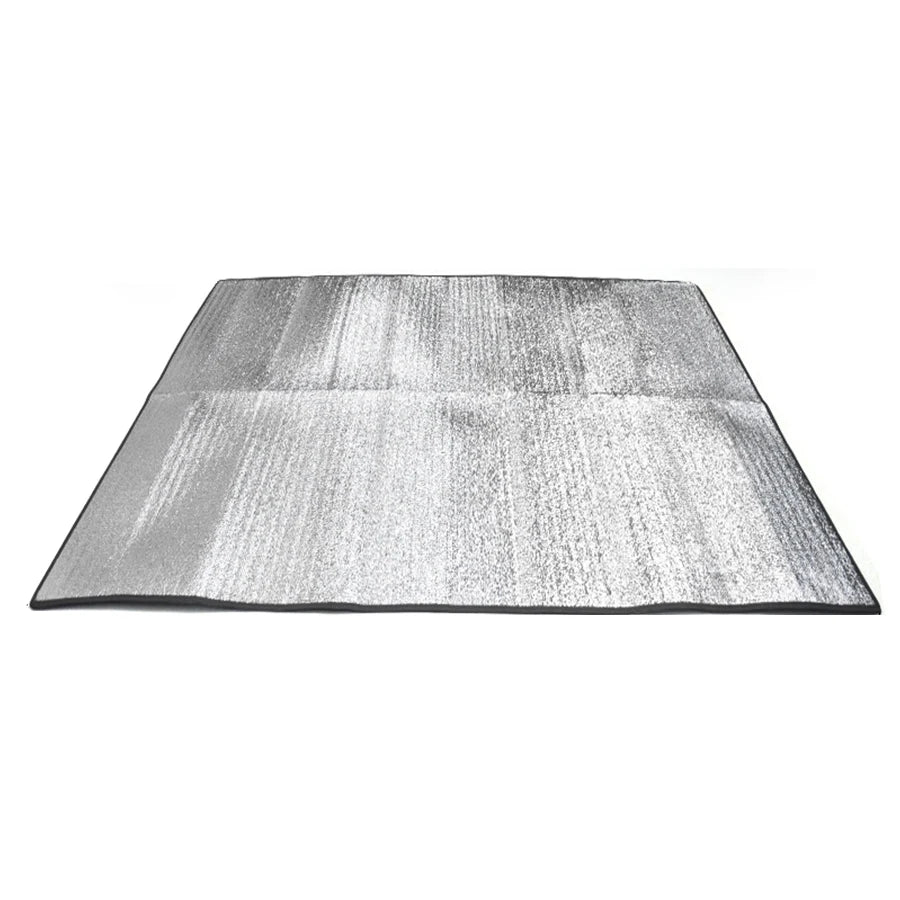 Outdoor Double-sided Moisture-proof Aluminum Foil Foam Pad Waterproof and Insulating Foil Mat Picnic Mat Camping Mat for Beach T