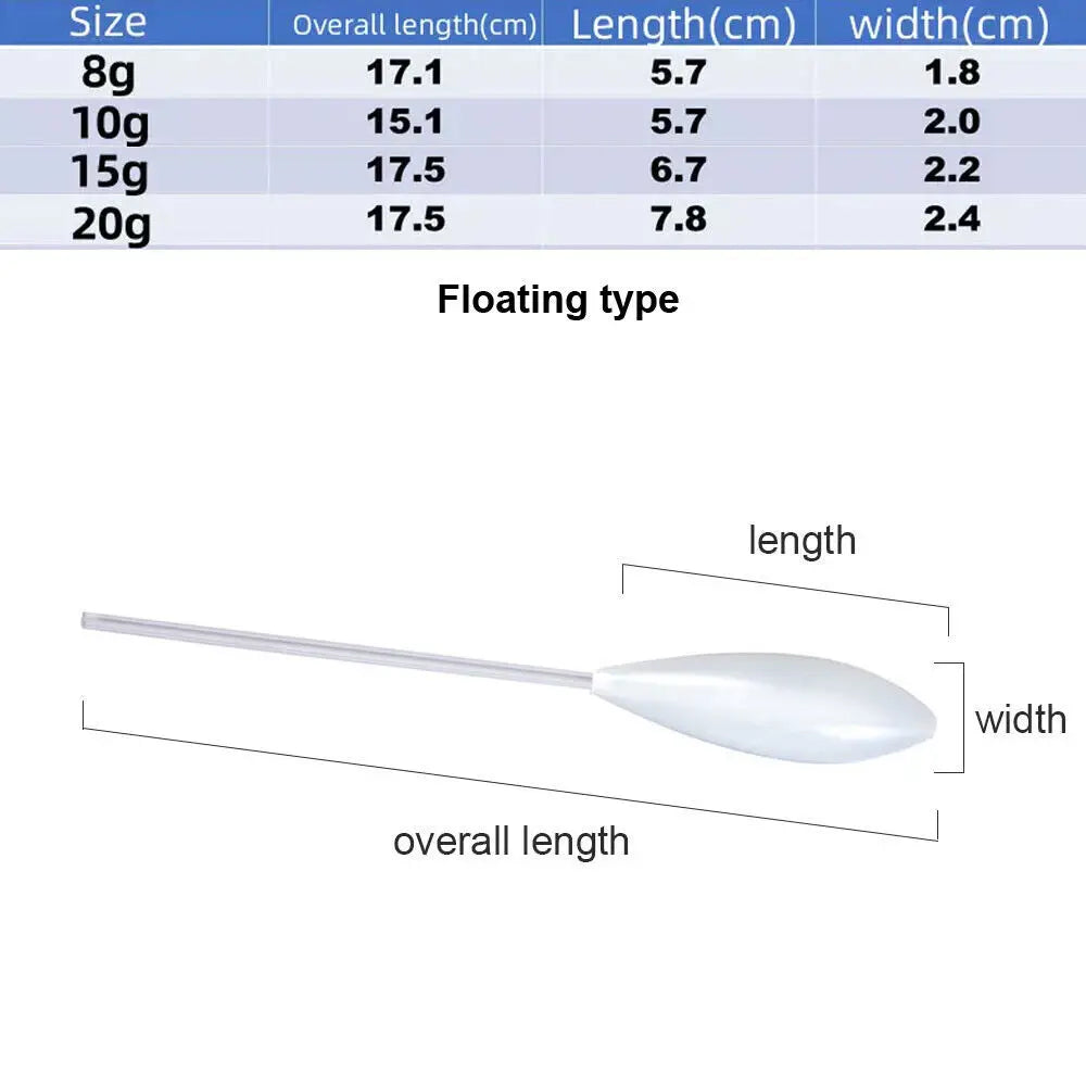 Casting Bobber Floats 8-20g