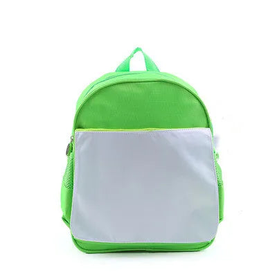 Colorful School Bag for Children Sublimation Blank Backpack Bookbag For Student Boys Girls Rucksack Travel Bagpack