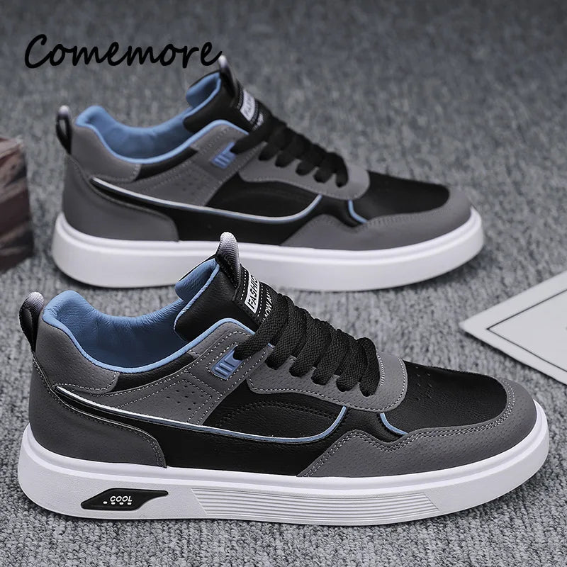 Men’s Casual Sneakers – Lightweight Vulcanized Sport Shoes, Comfortable Running & Hiking Trainers