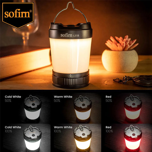 Sofirn LT1S Camping Lantern – USB-C, 21700, 2700K-6500K