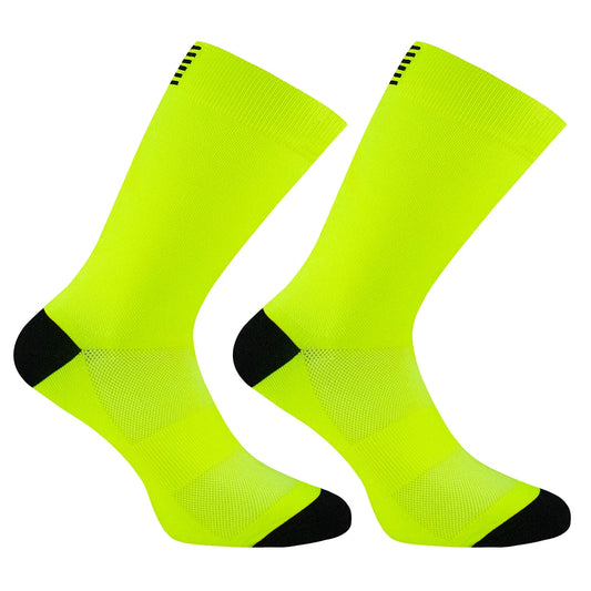 Jing Professional Cycling Socks Long Tube Men's and Women's Outdoor Sports Quick-Drying Four Seasons Bicycle Socks Running Socks