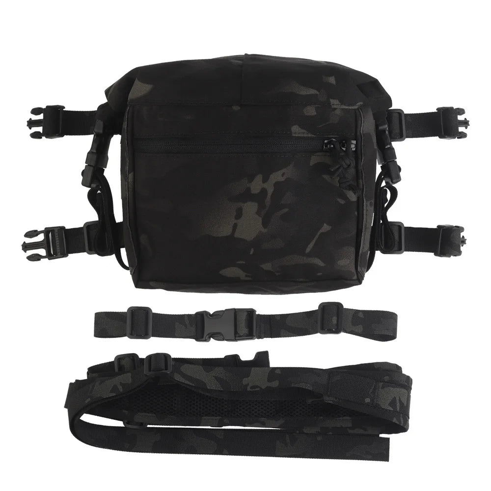 LBV Expander Kit MOLLE Large Roll Pouch Padded X Harness Hunting Tactical 34A Split Chest Rig Accessories Alpha Expansion Pack
