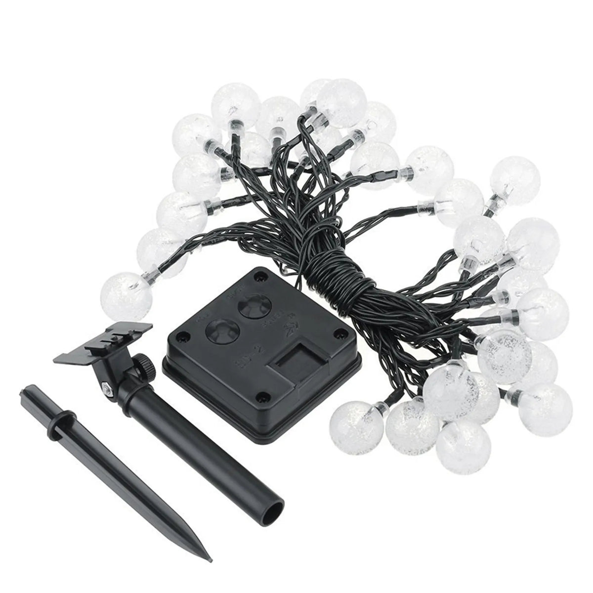 Solar Bubble Ball String Lights – Waterproof Orb