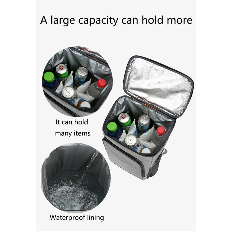 Backpack Large Capacity Insulation Package Outside The House Ice Pack Picnic Pack Insulation Camping Leakproof Backpack