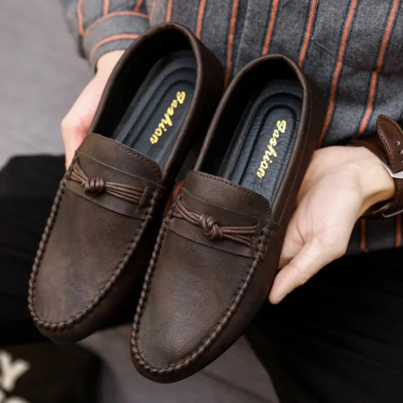 Men’s Moccasins 2025 – Comfortable Slip-On Driving Shoes | Casual Summer Loafers for Men