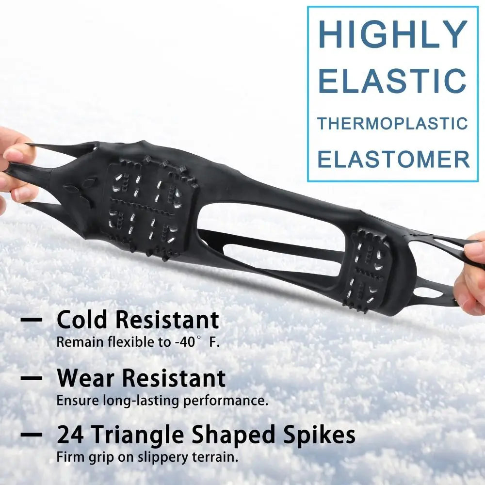 24-Stud Ice and Snow Traction Cleats