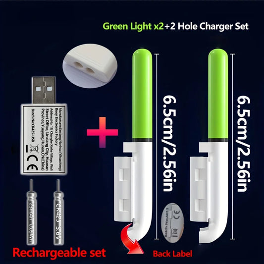 Rechargeable Rod Tip Bite Light Set