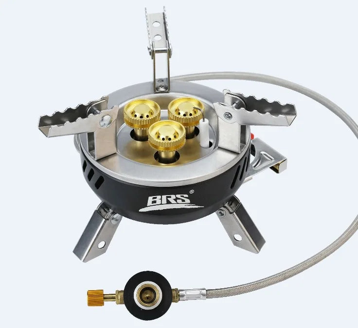 BRS-207/BRS-203 Outdoor Seven Star Stove Three Star Stove Portable Folding Gas Stove Fierce Stove