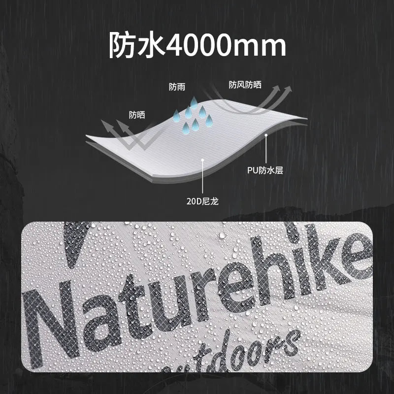 Naturehike-Mongar 2 Tent, Ultralight Double-Person Tent, Professional Outdoor Camping, Mountaineering, Windproof and Rainproof