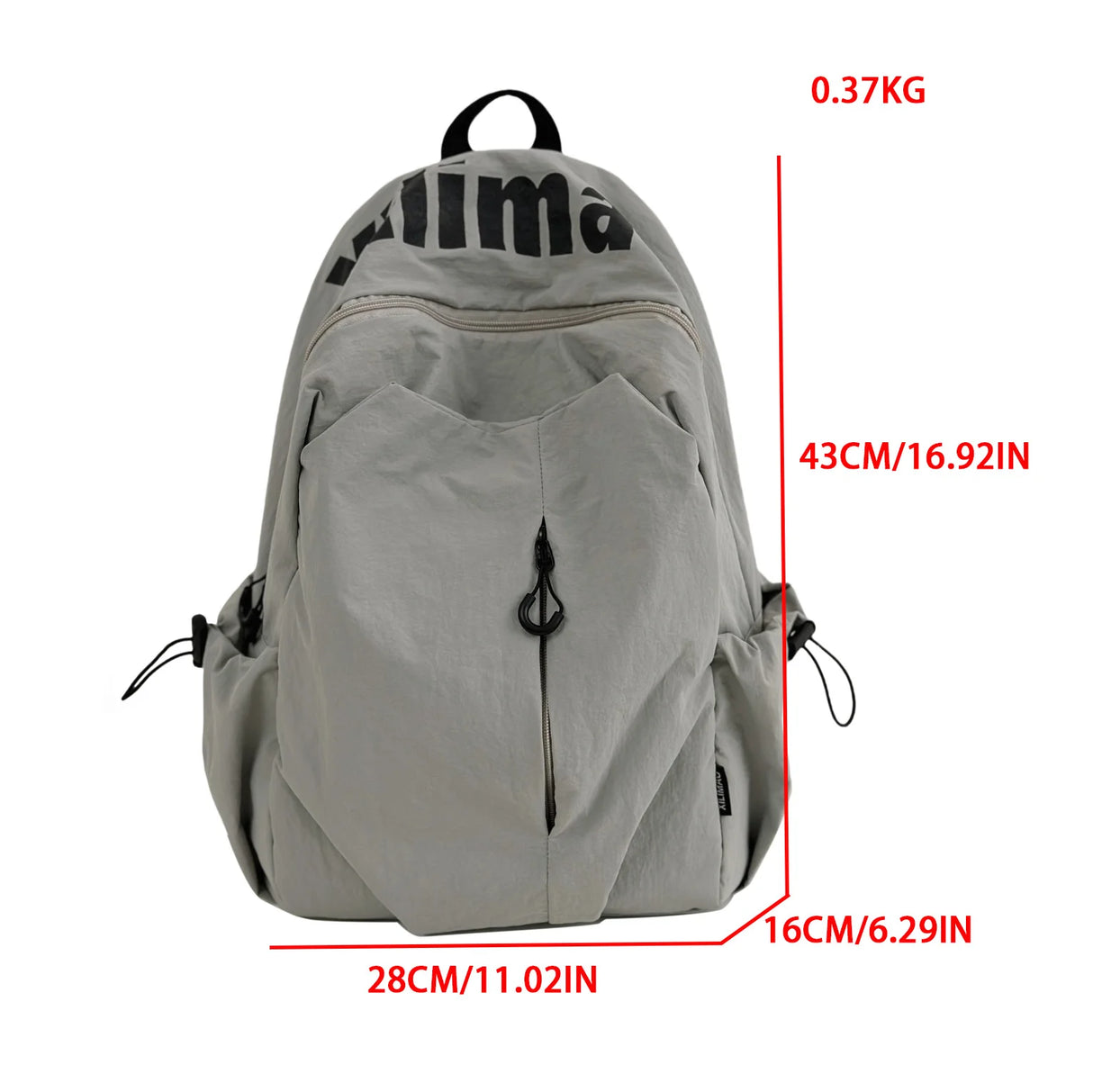 Casual Backpack, Fashion Simple Large Capacity Men And Women With The Same Style Commuting Backpack, Durable Student Schoolbag