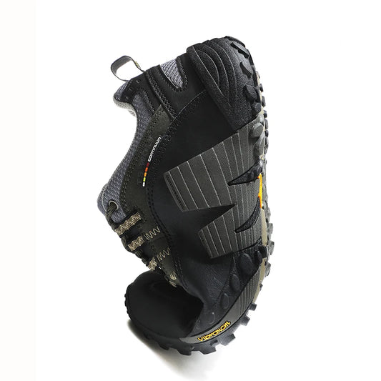 Men’s Waterproof Trekking Shoes – Outdoor Hiking Boots, Leather Hunting & Tactical Footwear