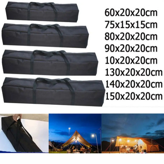 Canvas Tent Pole & Canopy Storage Bag – Waterproof Carry Pouch