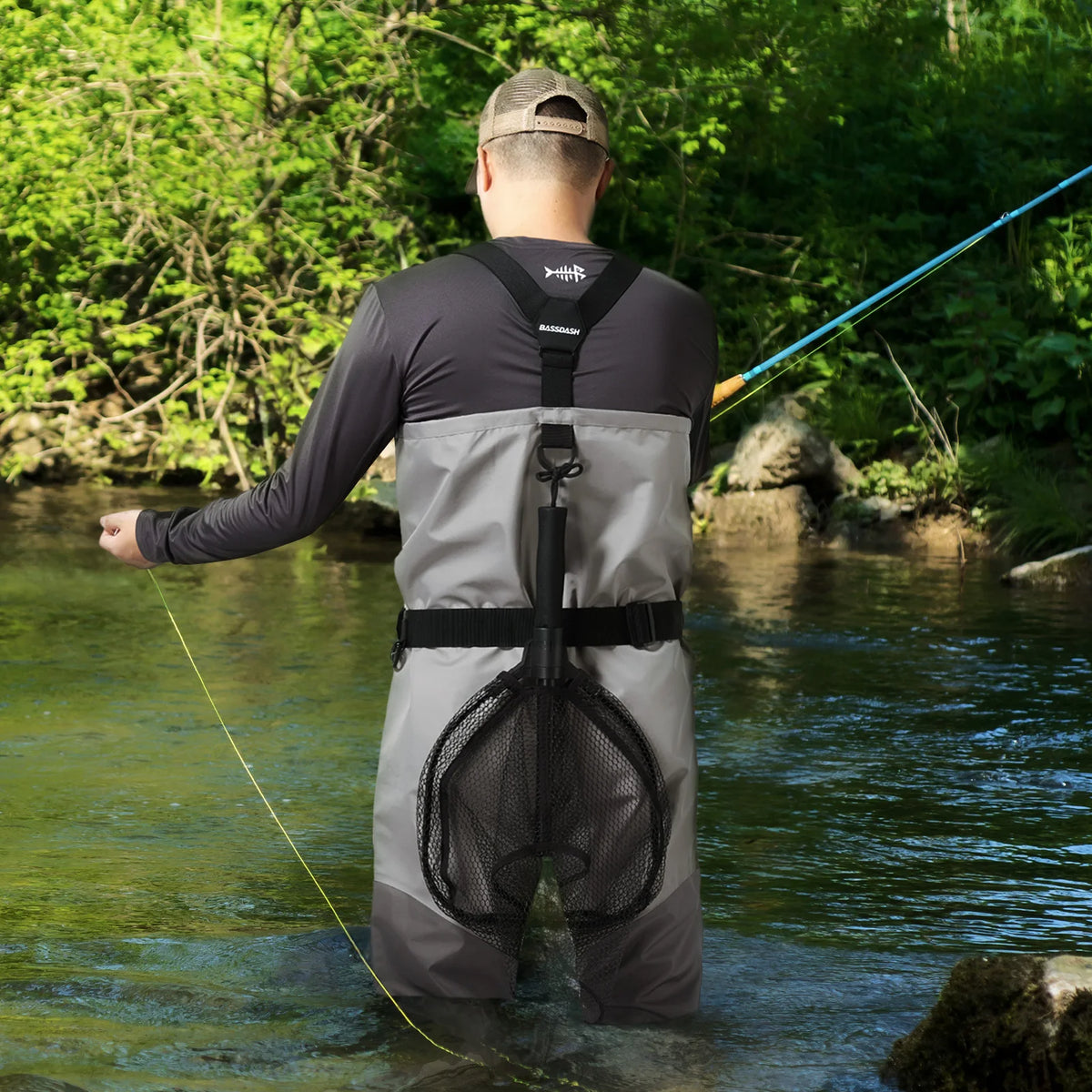 BASSDASH FW08 Breathable Stockingfoot Chest Waders