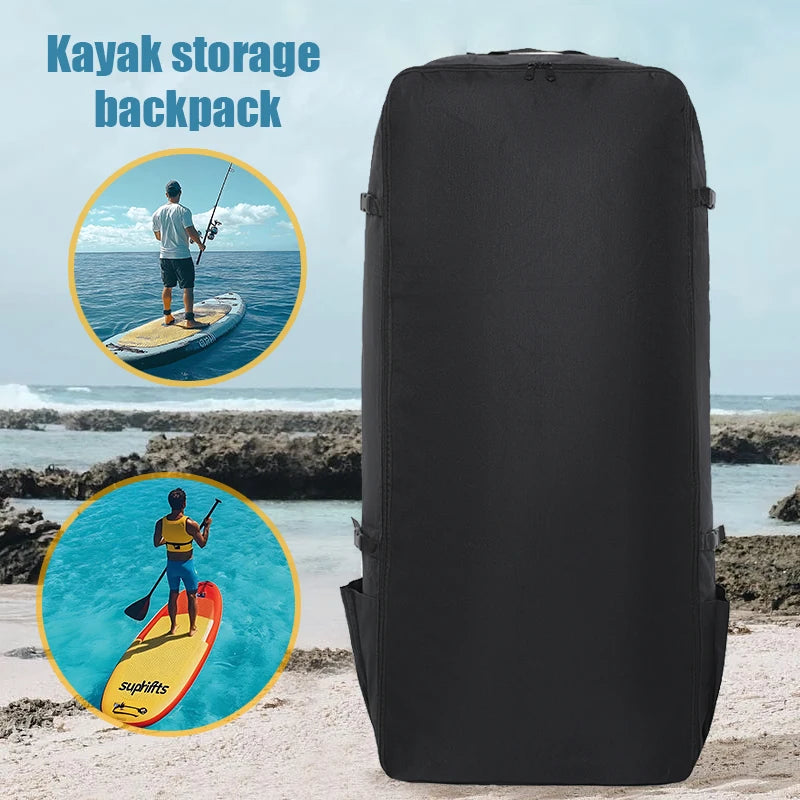 Large-capacity surfboard backpack mountaineering bag tent cosmetics bag work backpack clothes storage quilt storage sup