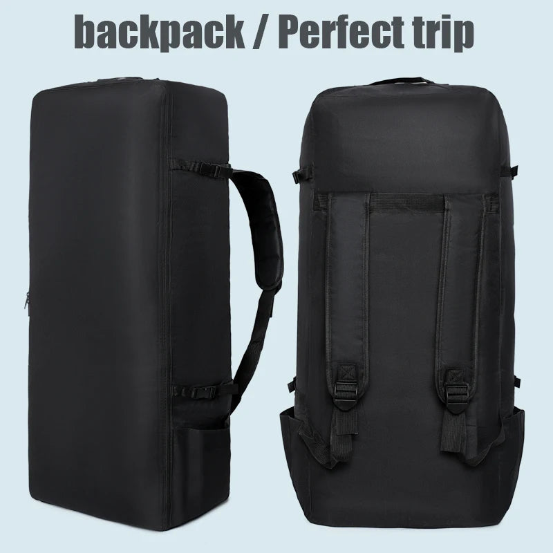 Large-capacity surfboard backpack mountaineering bag tent cosmetics bag work backpack clothes storage quilt storage sup
