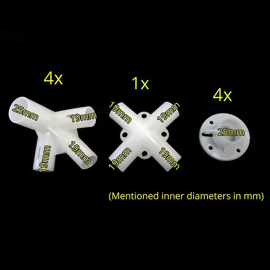 Spare Parts For 3x3m Gazebo Awning Tent Feet Corner Center Connector Tent Connector Parts Tent Outdoor Camping Accessories