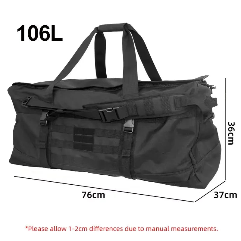 Tactical Camping Backpack Duffel – 40L/106L Travel Bag