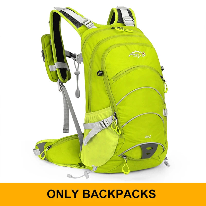 Mountaineering Hiking Backpack 20 liters Men's and Women's Outdoor Sports Running Bag Waterproof Camping Trekking Backpack