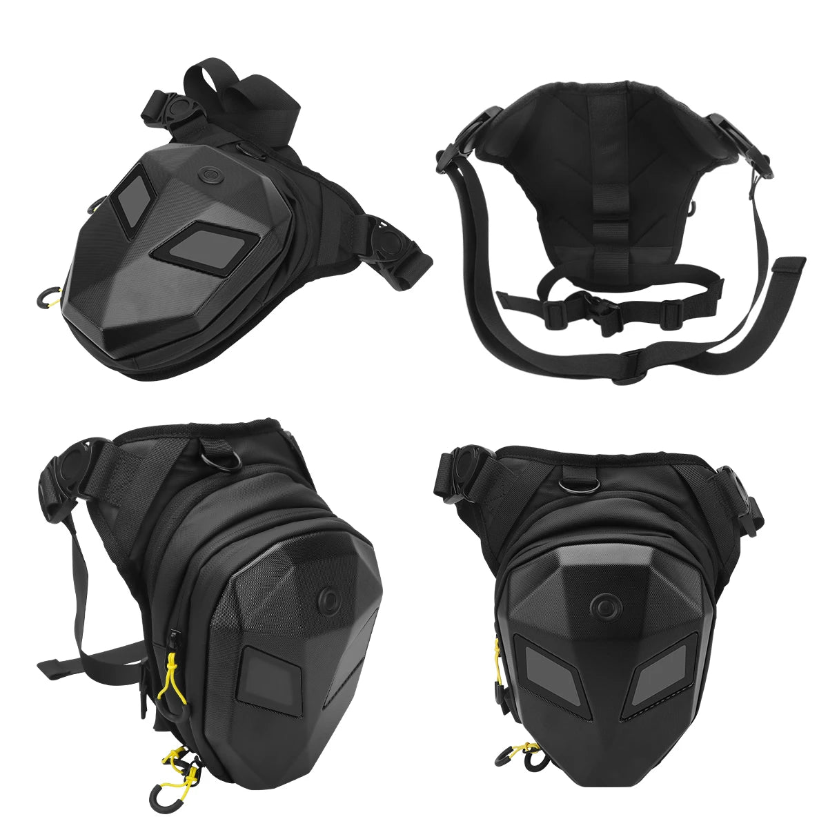 Motorcycle Leg Side Bag Travel Bag Waterproof Motorbike Waist Leg Bag Men Women Hip Bum Pack Outdoor Sports Casual Fanny Pack