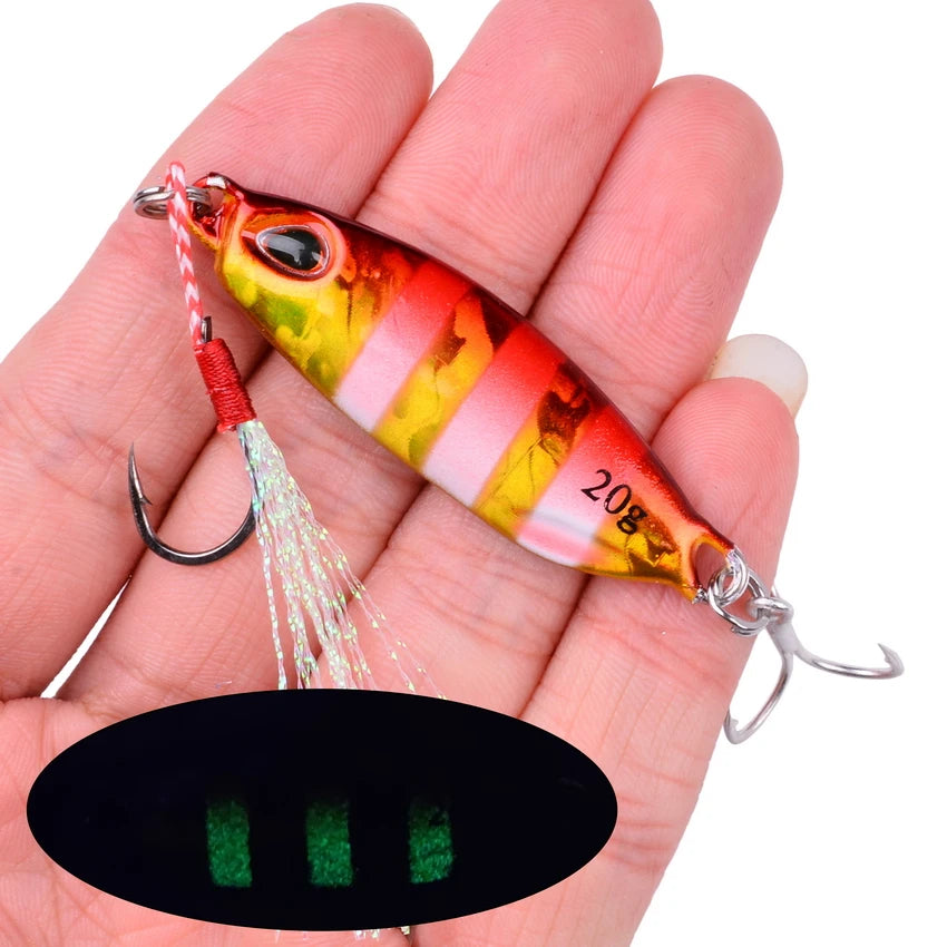 Metal Jigging Spoon Lures (10-40g)